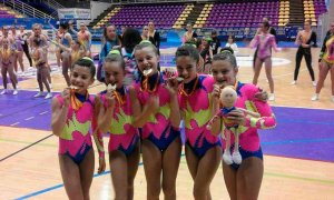 El Campeonato de España de Gimnasia Aeróbica, en Soria