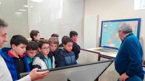 El colegio Trilema conoce el trabajo del Instituto Geográfico Nacional en Soria