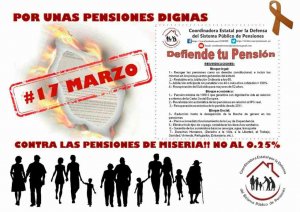 Concentración en Soria para defender el sistema público de pensiones