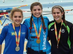 Silvia Ondiviela, plata en el Campeonato de España sub-16 Silvia Ondiviela, plata en el Campeonato de España sub-16