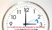 Este fin de semana cambiamos al horario de verano