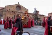 La cofradía del Ecce Homo procesiona en Soria