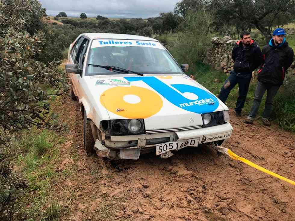 Una salida de pista deja ko a Álvaro en Pozoblanco Una salida de pista deja ko a Álvaro en Pozoblanco