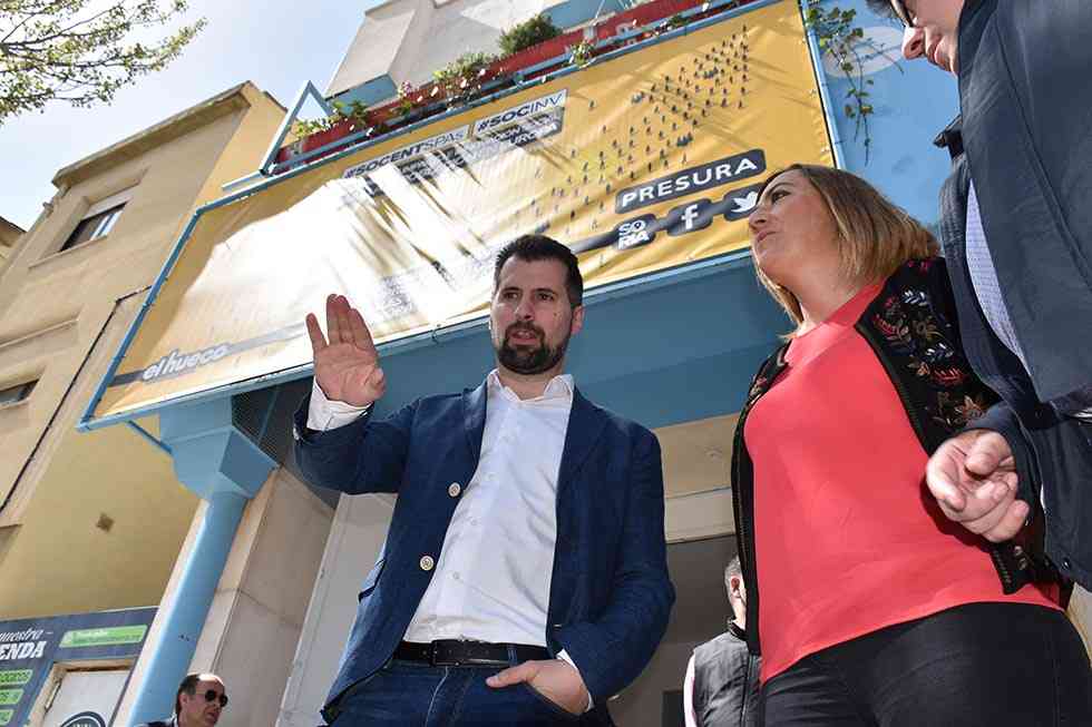 Tudanca: "Hay que replicar a la región el modelo de El Hueco de Soria" Tudanca: "Hay que replicar a la región el modelo de El Hueco de Soria"
