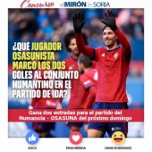 Gana dos entradas para ver el Numancia-Osasuna