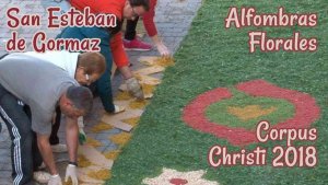 Video de las alfombras florales en San Esteban de Gormaz