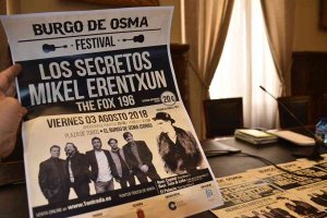 Los Secretos y Mikel Eretxun, concierto de verano en El Burgo