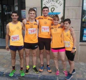 El club deportivo Globeros participa en Carrera Ciudad del Doncel
