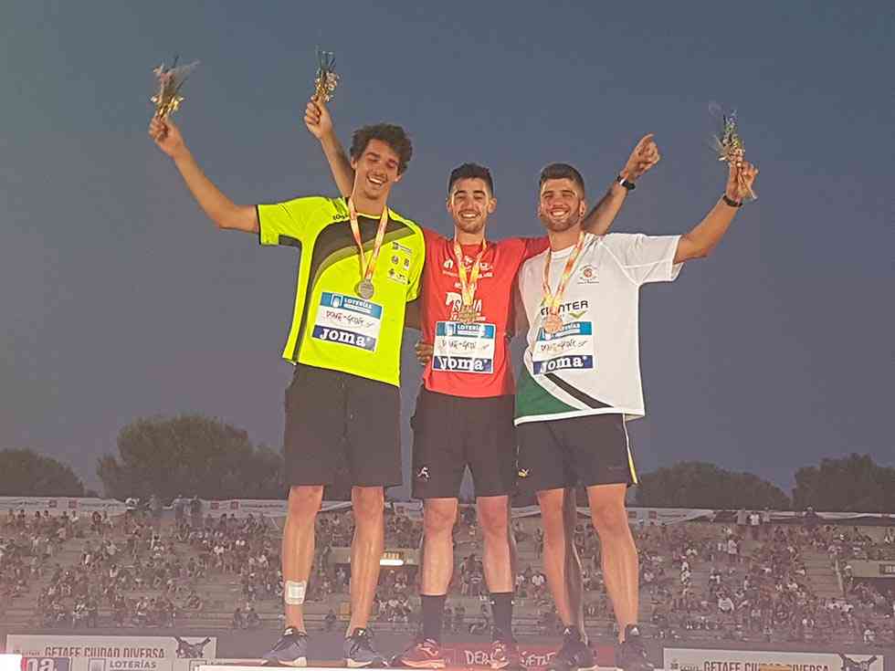 Mario Arancón, campeón de España de decatlón Mario Arancón, campeón de España de decatlón