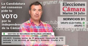 Grumer, en la candidatura de consenso para la Cámara