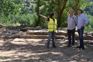 Una necrópolis sale a la luz junto a la iglesia de San Martín de la Cuesta