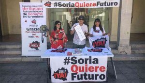 La Soria Ya prosigue con su campaña informativa