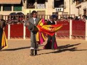 Rubén Sanz triunfa en el festival taurino de Peñafiel