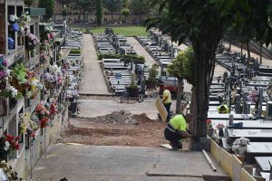 El cementerio tiene 369 unidades afectadas por procedimientos de reversión