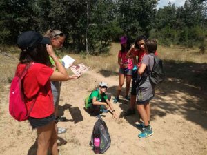 Clausurado el primer turno del campamento infantil en Valonsadero