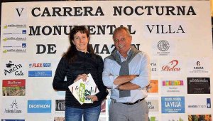 Sonia Bartolomé, premio por correr en Almazán