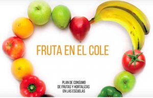 Nuevo programa escolar de consumo de frutas, hortalizas y leche