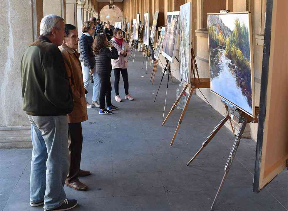 Ganadores del II Certamen de pintura rápida al aire libre