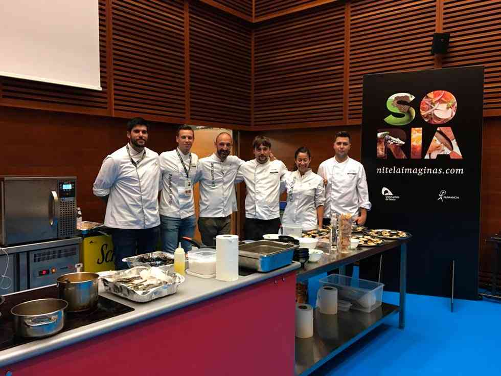 Las nuevas tendencias de la cocina soriana se presentan en San Sebastián Gastronómika Las nuevas tendencias de la cocina soriana se presentan en San Sebastián Gastronómika