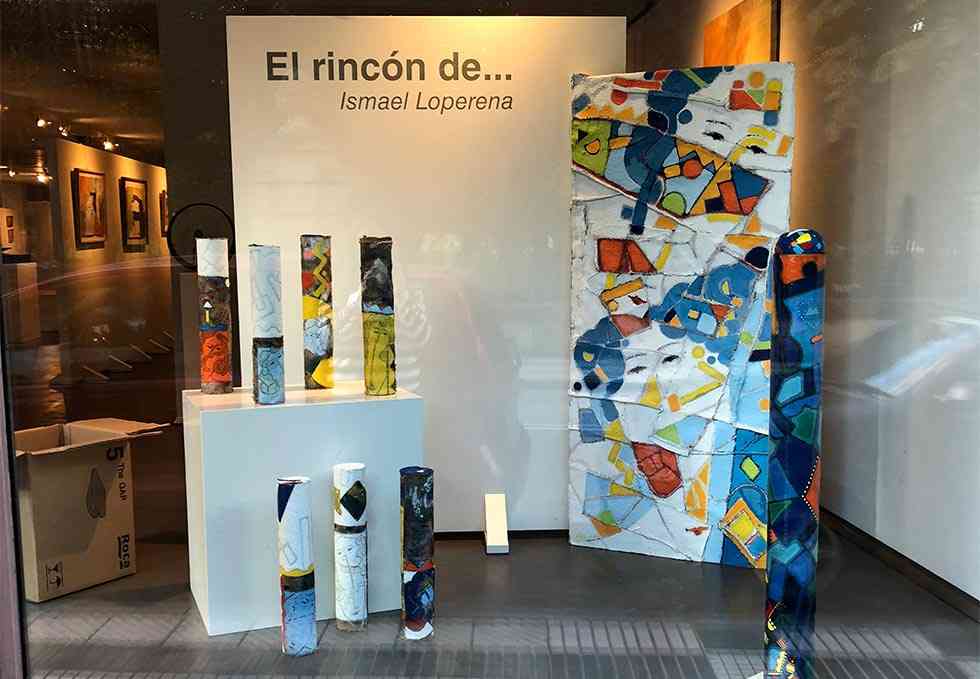 Ismael Loperena estrena el "Rincón del Arte" de CortabitArte Ismael Loperena estrena el "Rincón del Arte" de CortabitArte