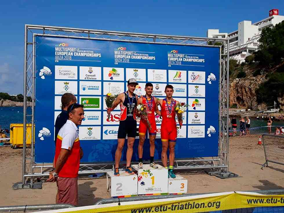 Alfonso Izquierdo, bronce en el Europeo de Duatlón Cross