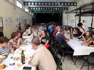 Comida solidaria en Medinaceli a favor de Manos Unidas