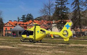 Herido un trabajador del parque eólico de Los Molinos, en Borobia