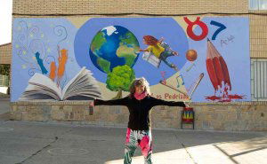 El CEIP Las Pedrizas presenta su nuevo mural El CEIP Las Pedrizas presenta su nuevo mural