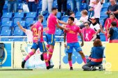 El Numancia recibe tres goles en Canarias