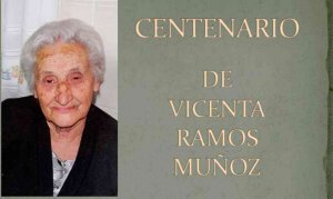 Valdenebro homenajea a su centenaria Vicenta Ramos Muñoz