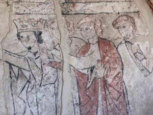 La Junta ultima la restauración de las pinturas murales de las ruinas de San Nicolás