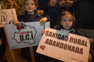 Soria se echa a la calle para demandar una sanidad digna