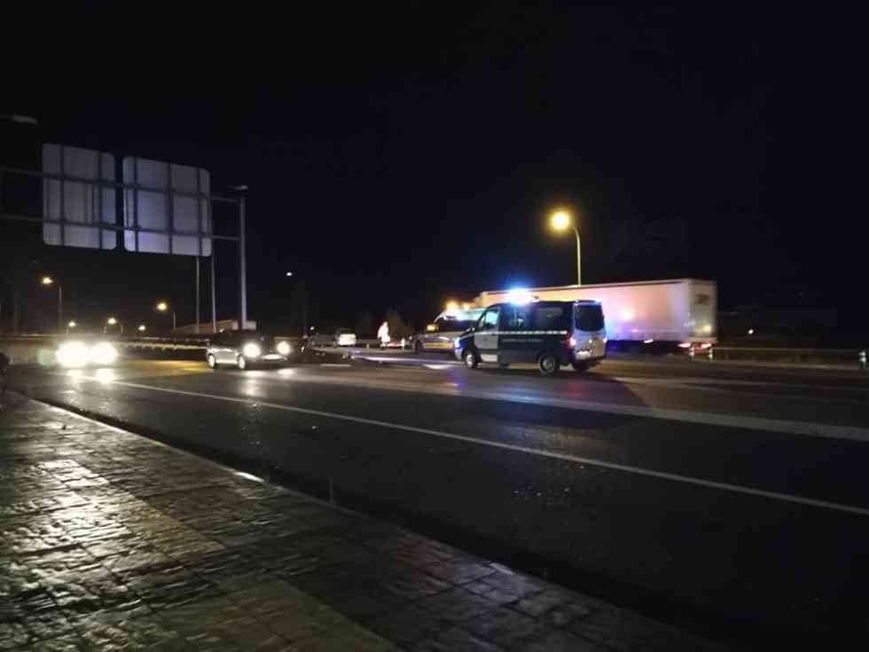 Nuevo atropello en la circunvalación de Soria Nuevo atropello en la circunvalación de Soria