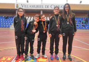 Cuatro medallas de Valonsadero Bádminton en Palencia