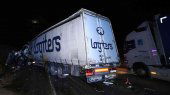 CC.OO. insta a mejorar condiciones de transportistas tras accidente mortal en Buberos CC.OO. insta a mejorar condiciones de transportistas tras accidente mortal en Buberos
