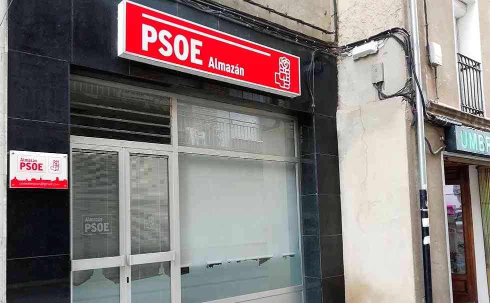 El PSOE de Almazán cambia de sede