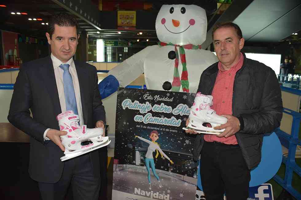 Las Camaretas ofrece una pista de patinaje en navidades