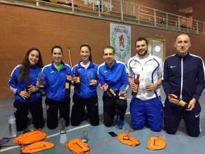 Doce medallas del bádminton soriano en León