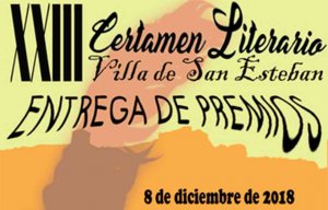 Entrega de premios del certamen literario "Villa de San Esteban"