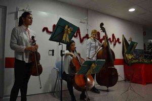 Actividades navideñas en el hospital Santa Bárbara