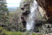 La cascada de La Chorla, imagen de Duruelo de la Sierra 2019