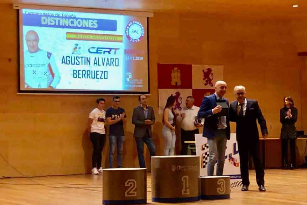 La Federación Regional reconoce la temporada de Agustín Álvaro