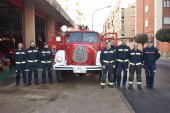 Los bomberos recuperan el camión Magirus Deutz