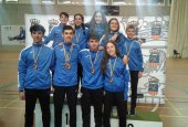 Cinco nuevas medallas para el club Bádminton Soria