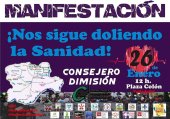 Manifiesto por una mejor sanidad pública en la Comunidad