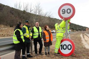 Menos velocidad para 400 kilómetros de carreteras secundarias