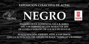 ACPAL reúne a 19 artistas en la exposición "Negro" ACPAL reúne a 19 artistas en la exposición "Negro"