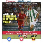 Gana dos entradas para ver el Numancia-Córdoba