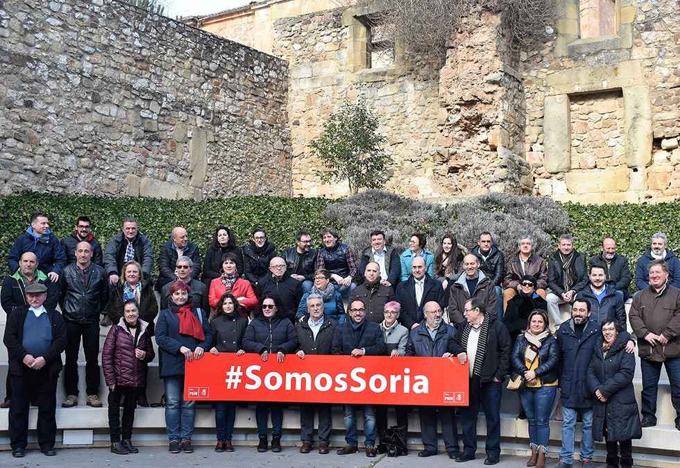 El PSOE se presenta como el partido capaz de transformar Soria