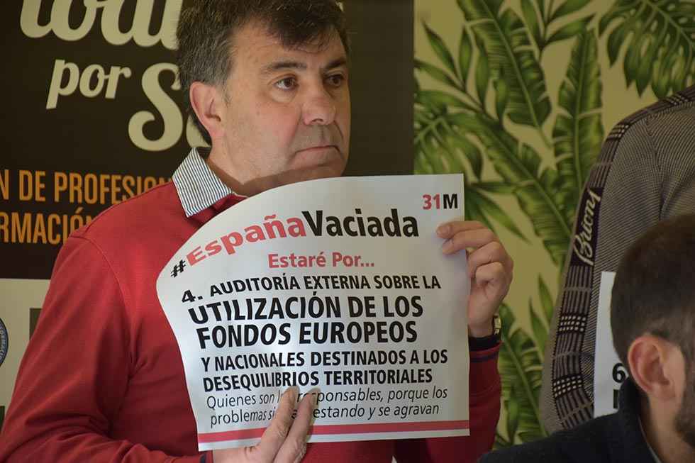 La manifestación de la "España vaciada" será en Madrid el 31 de marzo La manifestación de la "España vaciada" será en Madrid el 31 de marzo